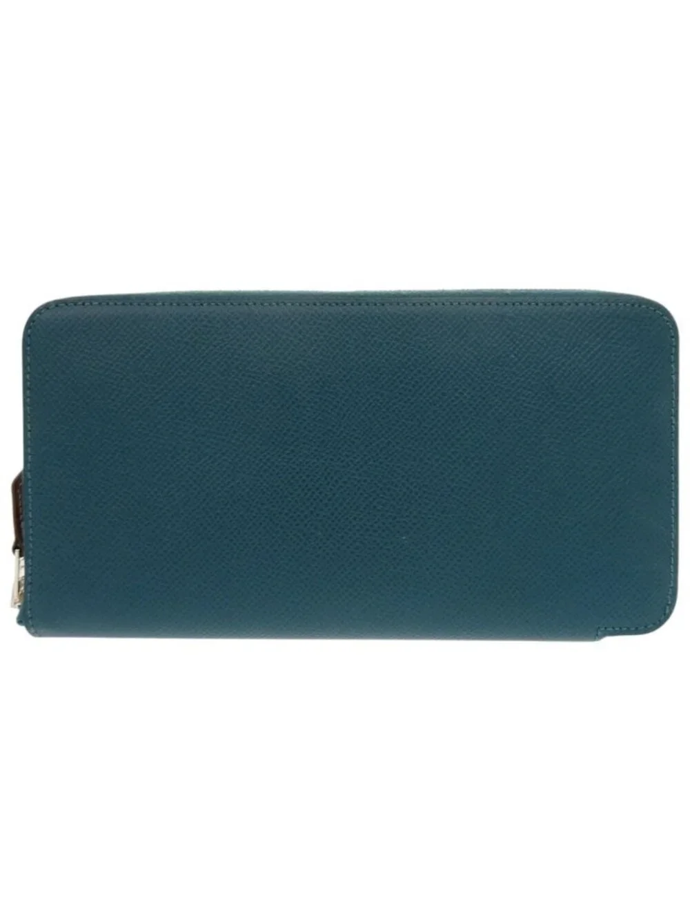 Hermes Azap Long Silk in Veau Vert Bosphore Wallet